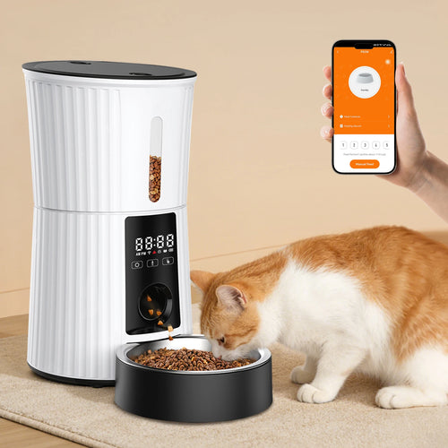 SmartPort Pet Feeder with LCD Display