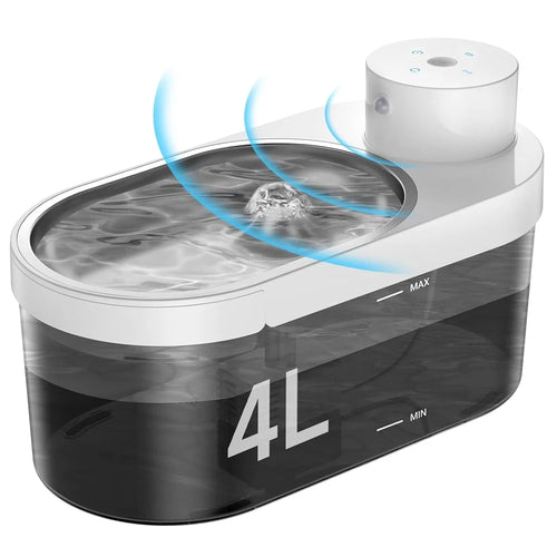 Smart Filtered Water Fountain for Cats & Dogs