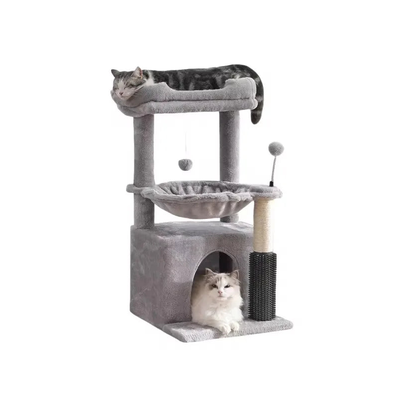 Modern Multi-Level Sisal Cat Tree & Scratching Tower