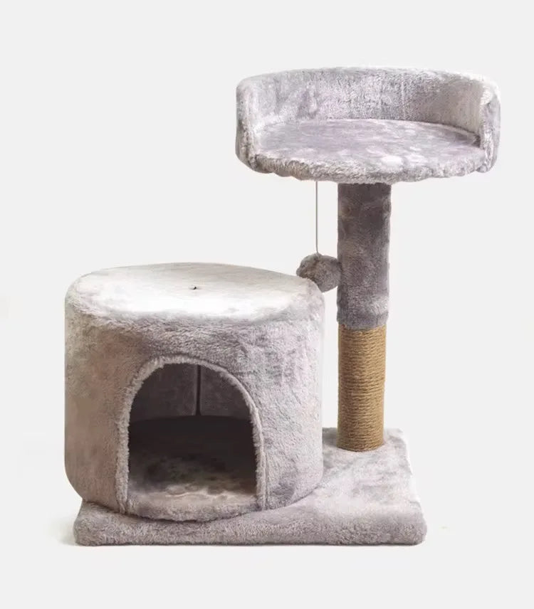 Modern Multi-Level Sisal Cat Tree & Scratching Tower