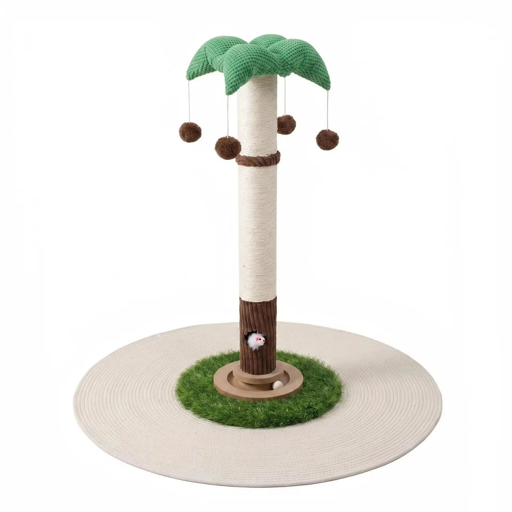 Modern Multi-Level Sisal Cat Tree & Scratching Tower