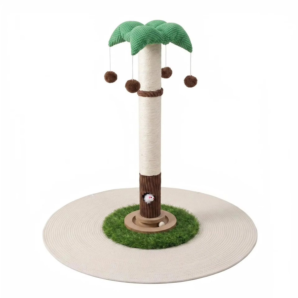 Modern Multi-Level Sisal Cat Tree & Scratching Tower