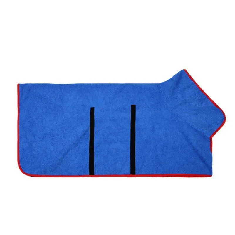 Ultra-Absorbent Wearable Pet Drying Robe for Cats & Dogs