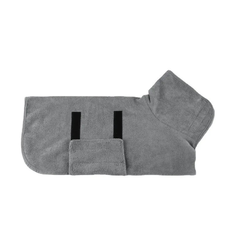 Ultra-Absorbent Wearable Pet Drying Robe for Cats & Dogs