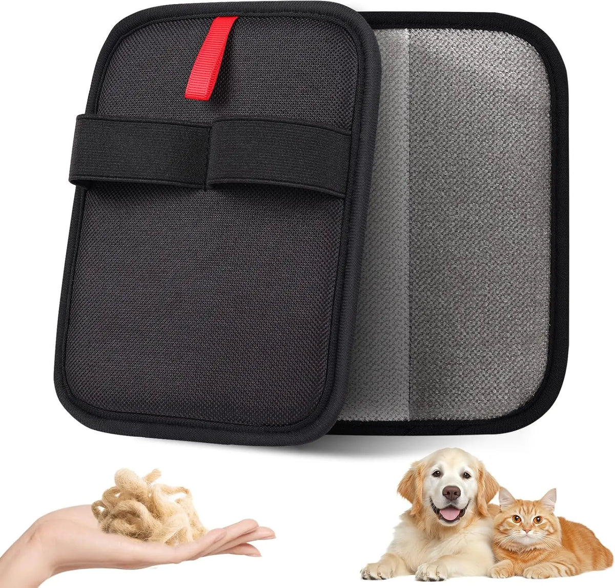 Compact Reusable Pet Hair Remover Glove – Rinse & Reuse Fur Eraser