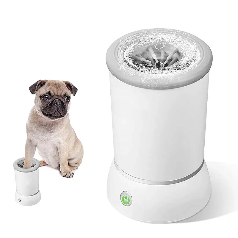 PetPulse™ Portable Pet Paw Cleaner Cup – Soft Silicone Bristles