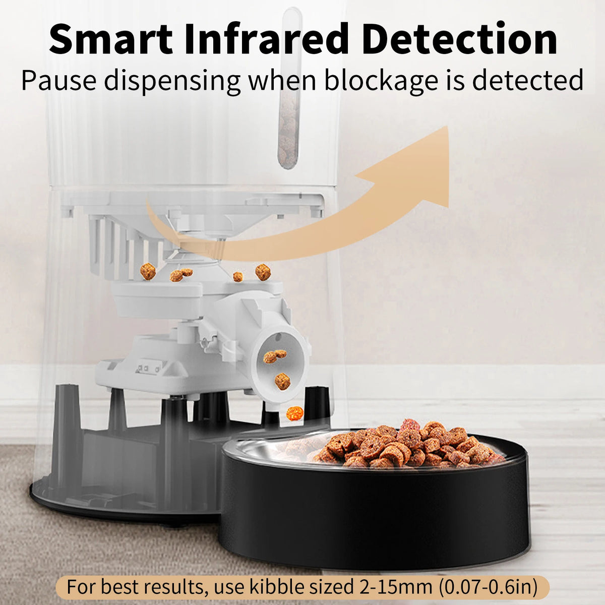 SmartPort Pet Feeder with LCD Display