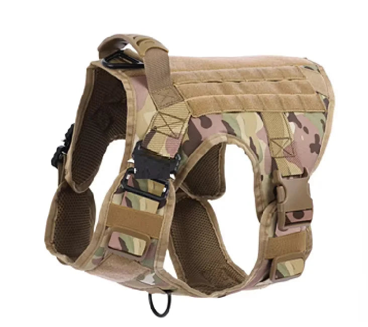 Vailge™ Tactical Dog Training Vest Harness – Heavy-Duty 1000D Nylon