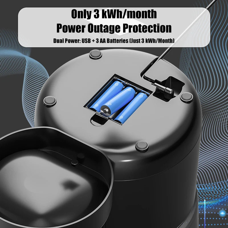 Smart Automatic Pet Feeder – Waterproof Stainless Steel Food Dispenser