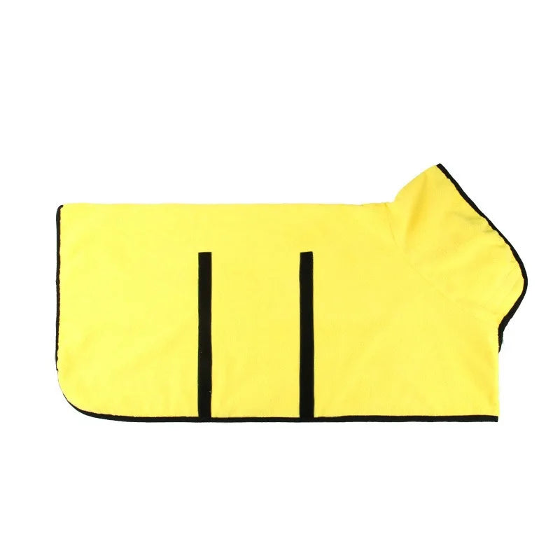 Ultra-Absorbent Wearable Pet Drying Robe for Cats & Dogs