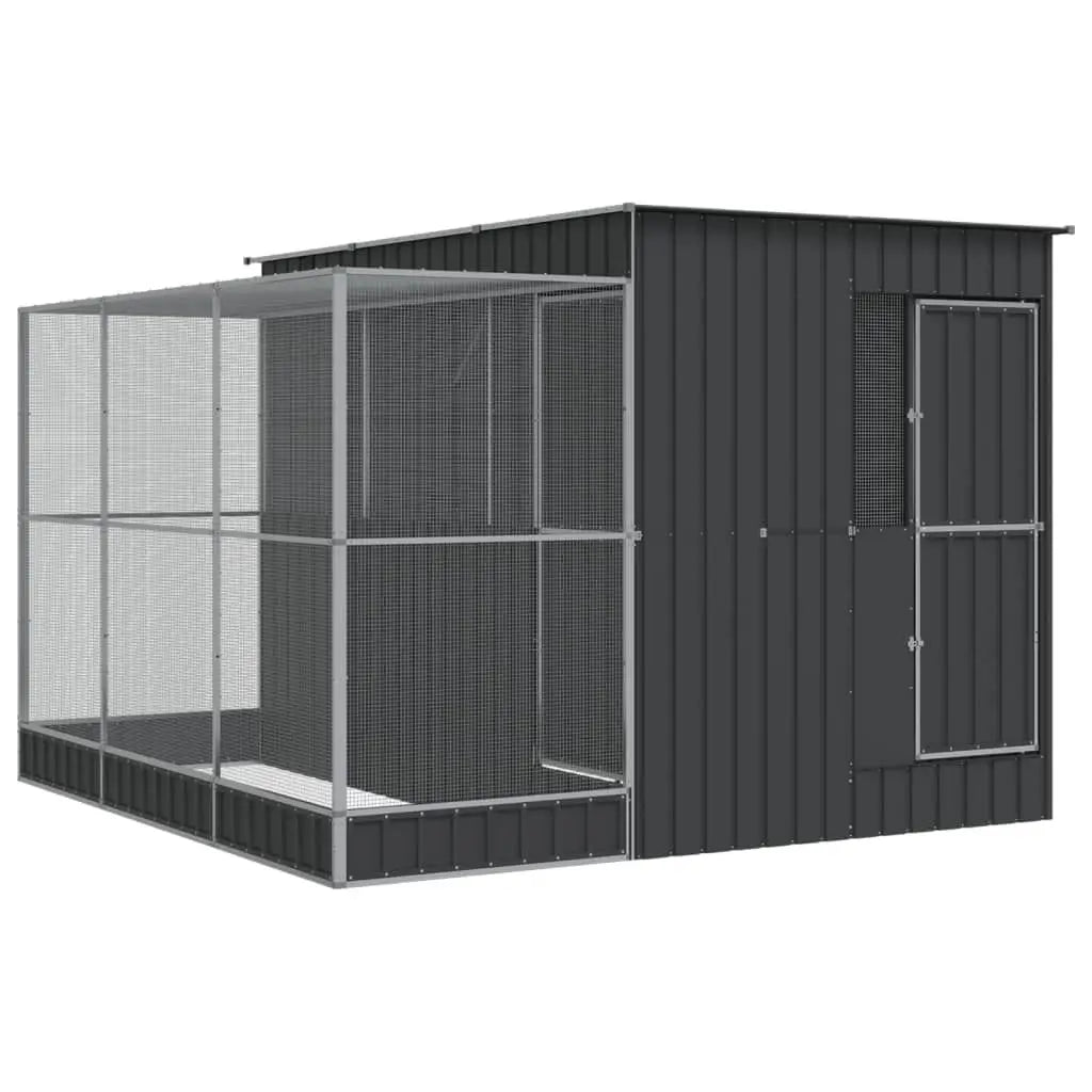 Extra-Large Steel Bird Aviary with Modular Extension – Walk-In Cage