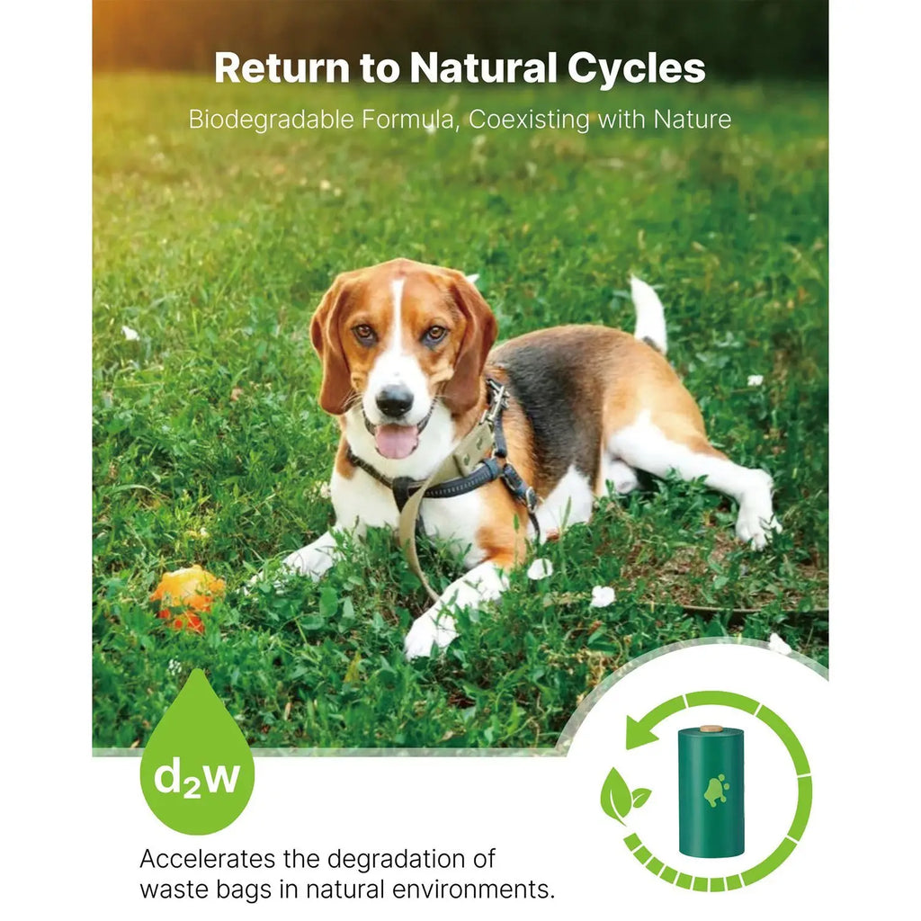 PurePaws 270-Pack Thick Biodegradable Unscented Dog Waste Bags
