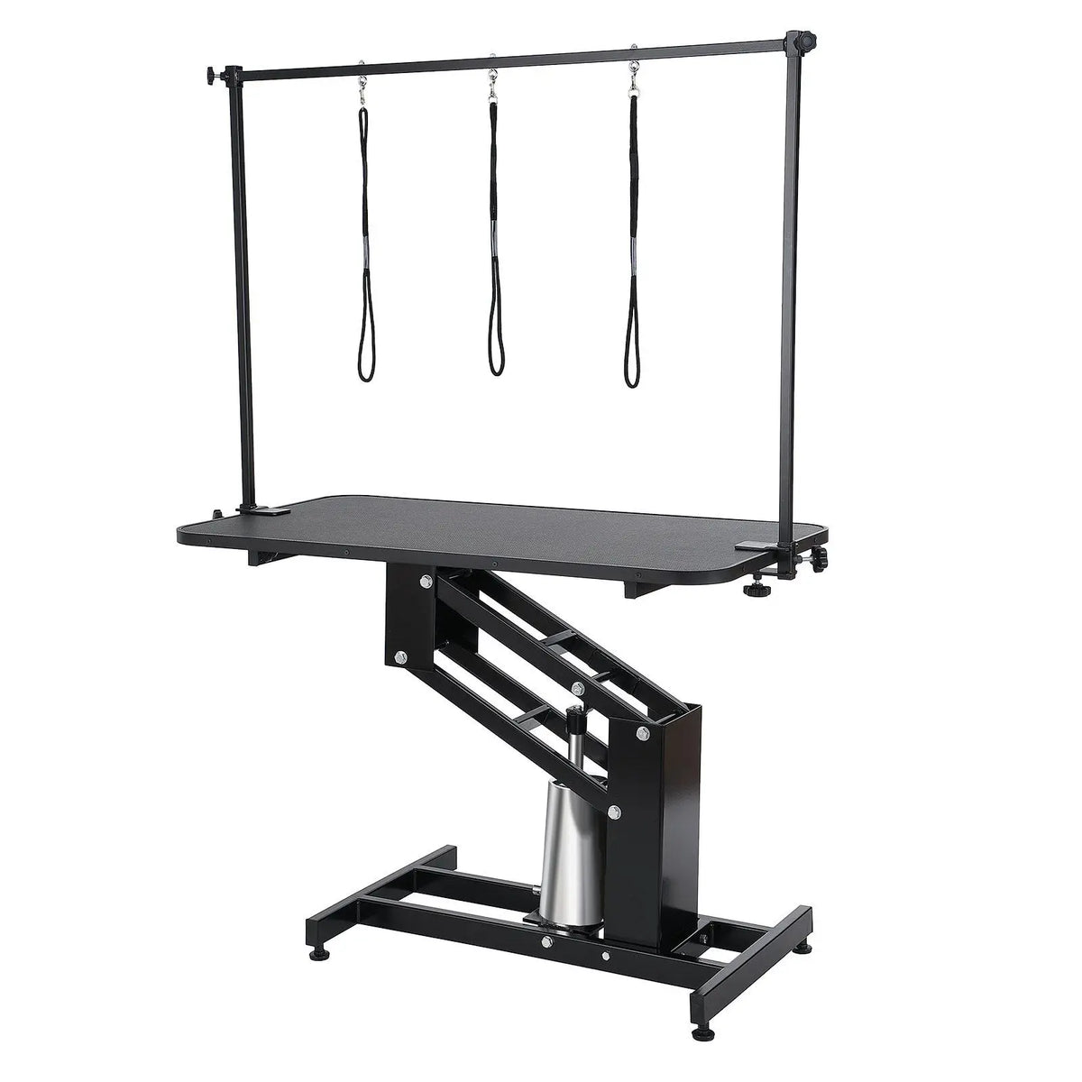 Professional Hydraulic Heavy-Duty Grooming Table (43") for Large Dogs.