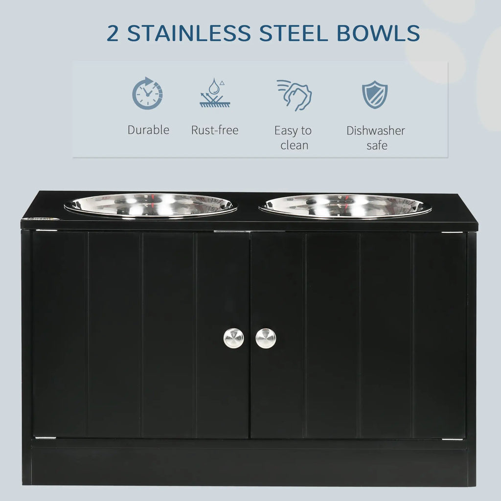 ErgoPaws Raised Pet Feeding Station