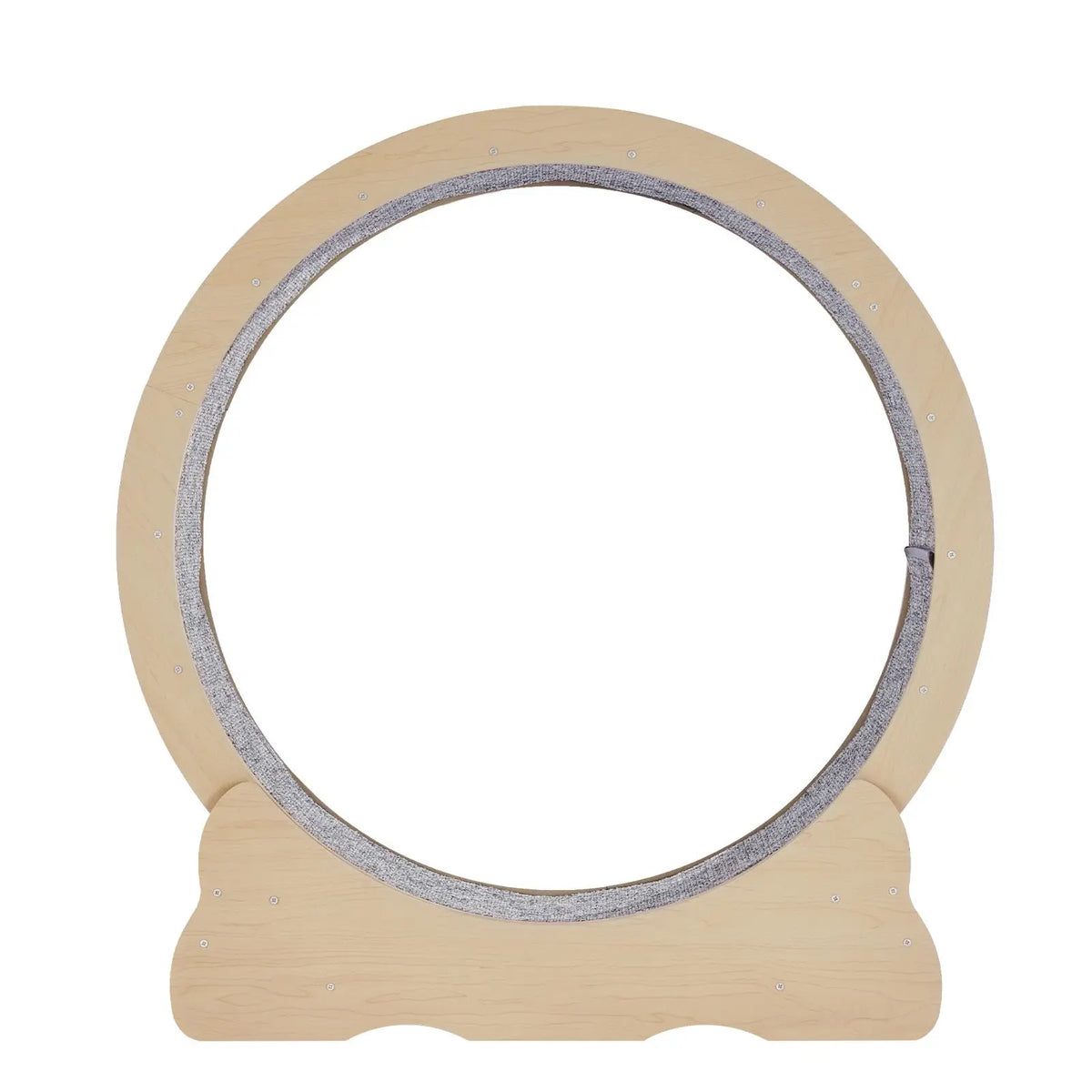PetPulse™ 36" Indoor Cat Exercise Wheel with Carpeted Track & Teaser