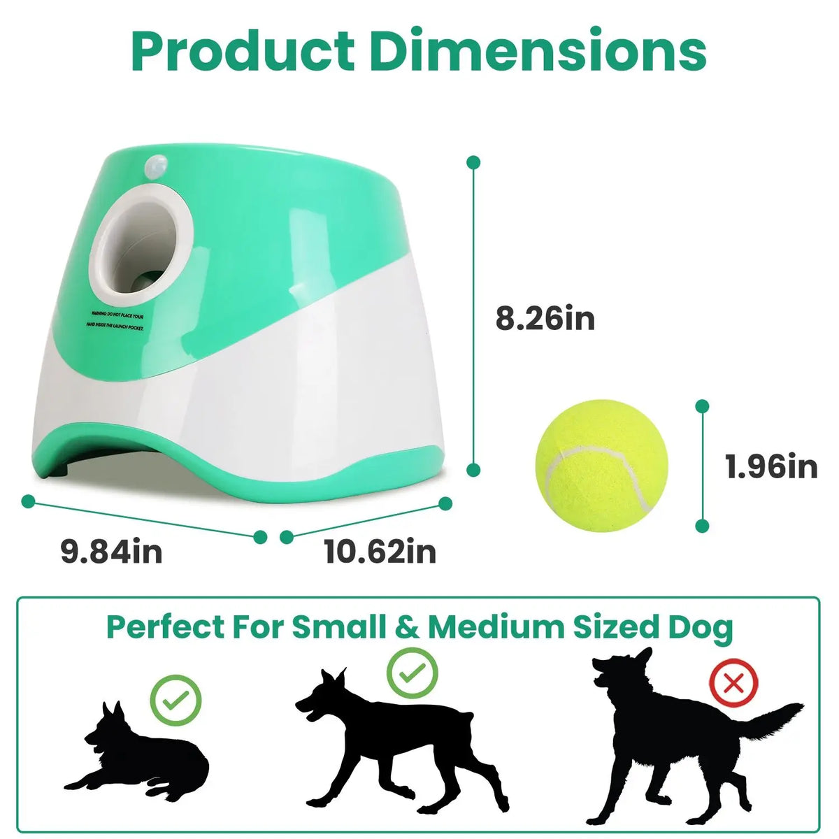 PawPlay Automatic Dog Ball Launcher