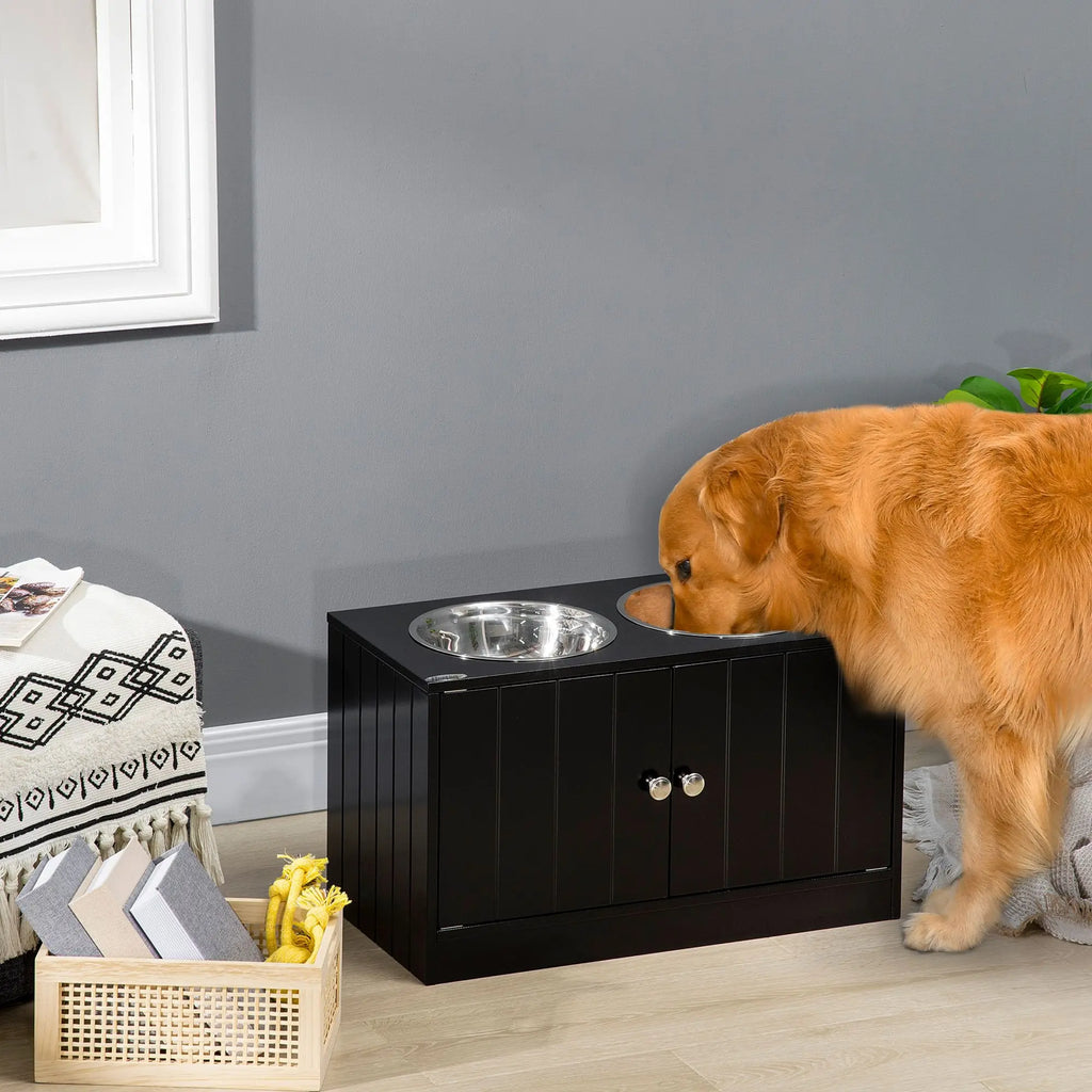 ErgoPaws Raised Pet Feeding Station