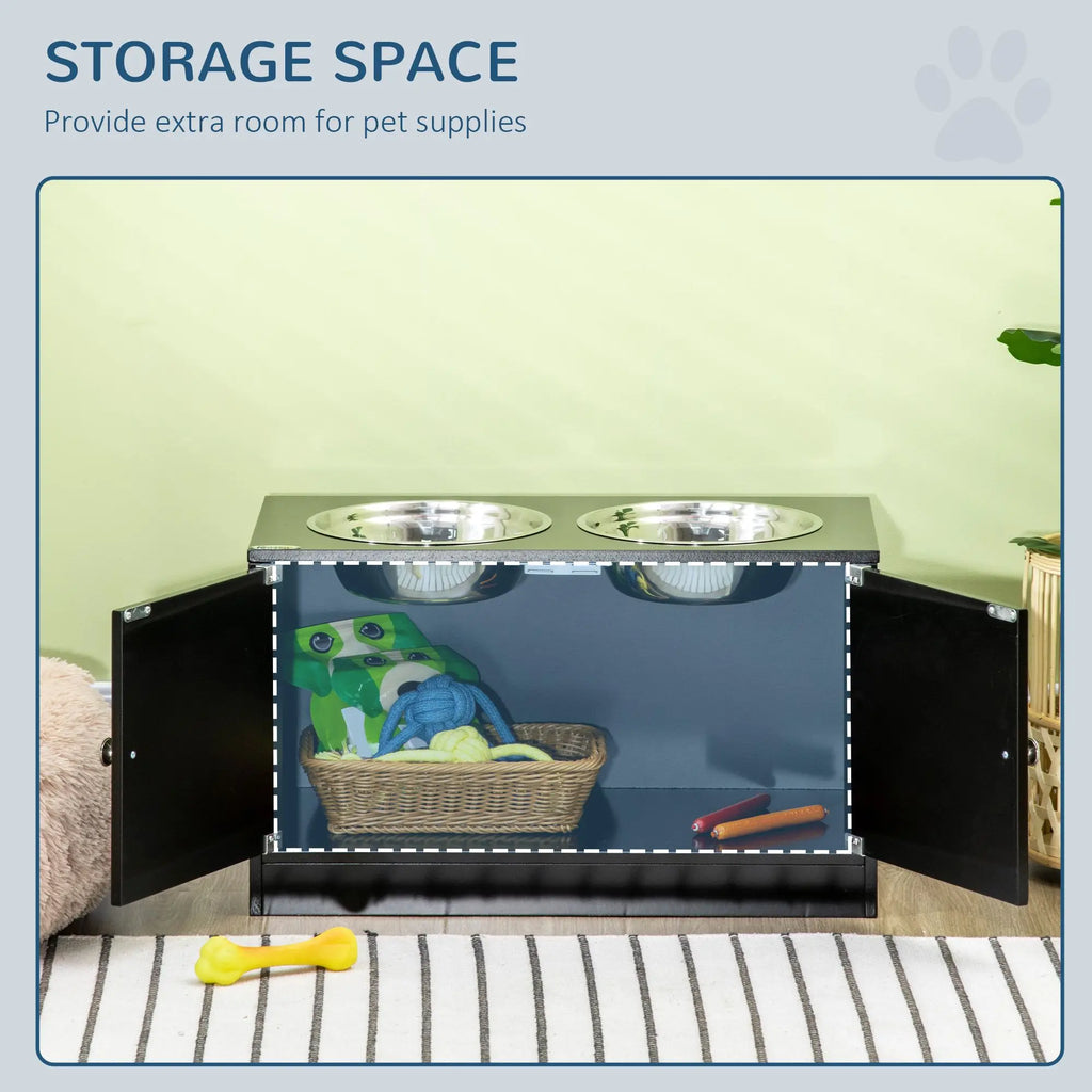 ErgoPaws Raised Pet Feeding Station